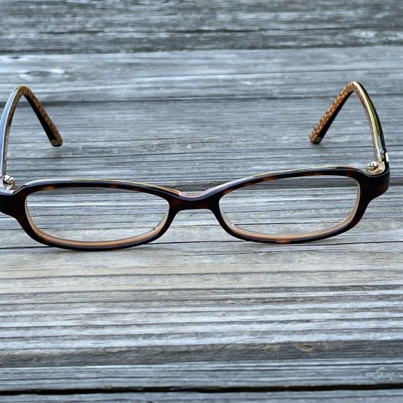 Coach New York Ladies Eyeglasses Frame MARLIE 533 Tortoise 49[]16 135 Glasses - Picture 5 of 14